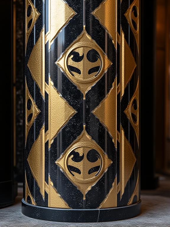 Dettagli architettonici Art Deco